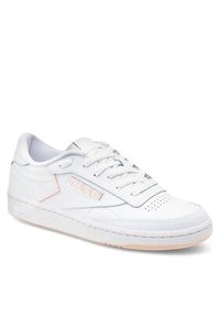 Reebok Sneakersy Club C 85 100033091 Biały. Kolor: biały. Materiał: skóra. Model: Reebok Club #8