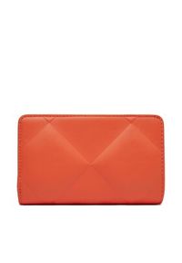 Calvin Klein Jeans Duży Portfel Damski Re-Lock Quilt Bifold Wallet K60K611374 Pomarańczowy. Kolor: pomarańczowy. Materiał: skóra #3
