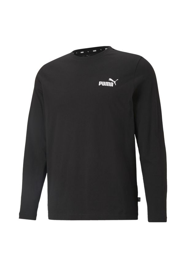 Puma - Męska koszulka z długim rękawem Essentials PUMA Black. Kolor: czarny. Długość rękawa: długi rękaw. Długość: długie. Sport: joga i pilates