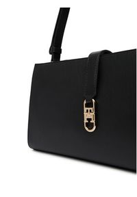 TOMMY HILFIGER - Tommy Hilfiger Torebka Th Libre Shoulder Bag AW0AW17718 Czarny. Kolor: czarny. Materiał: skórzane #4