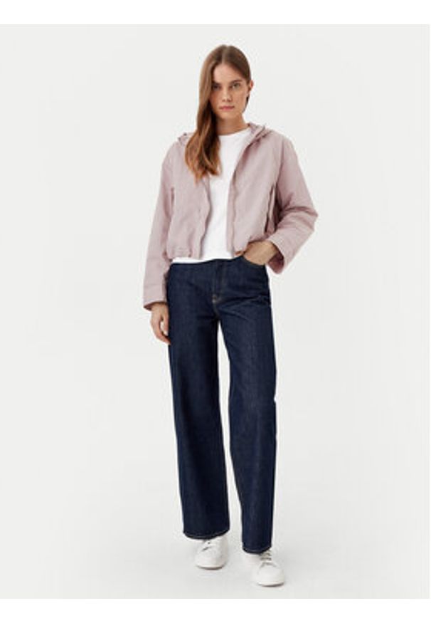 only - ONLY Kurtka przejściowa Bealo 15336162 Różowy Regular Fit. Kolor: różowy. Materiał: syntetyk