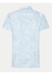 INDICODE Koszula Porzam 20-417 Błękitny Regular Fit. Kolor: niebieski. Materiał: bawełna