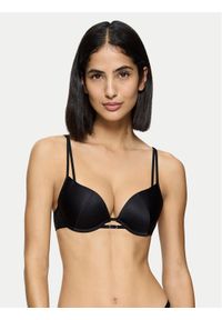 Triumph Biustonosz push-up Crazy Stupid Love 10222374 Czarny. Kolor: czarny. Materiał: syntetyk. Rodzaj stanika: push-up