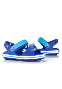 Sandały chłopięce Crocs CROCBAND. Kolor: niebieski