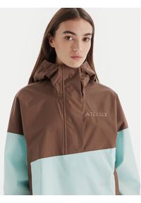 Adidas - adidas Kurtka anorak Terrex Xploric 2.5L JL9813 Kolorowy Loose Fit. Materiał: syntetyk. Wzór: kolorowy #4