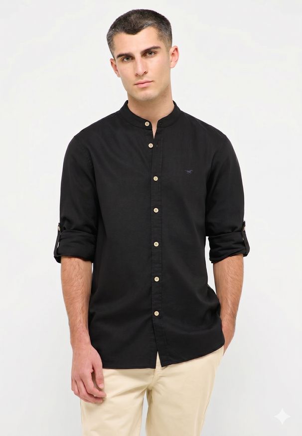 Męska Koszula Mustang Style Yuma Black 1017001 4142