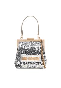 Love Moschino - Torebka LOVE MOSCHINO. Kolor: srebrny