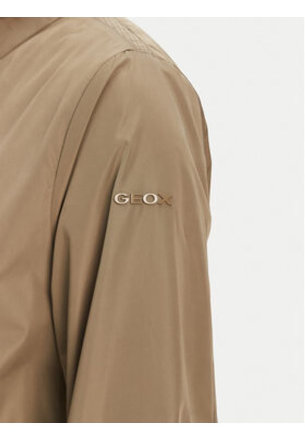 Geox Kurtka przejściowa Genziana W5520A T3259 F3272 Khaki Regular Fit. Kolor: brązowy. Materiał: syntetyk