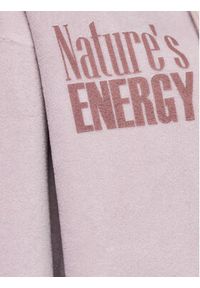BDG Urban Outfitters Bluza Natures Energy Fleece 77172914 Fioletowy Oversize. Kolor: fioletowy. Materiał: bawełna