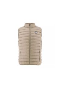 Jott - Kurtka puchowa bez rękawów JOTT Tom. Kolor: wielokolorowy, beżowy, brązowy. Materiał: puch. Długość rękawa: bez rękawów #1
