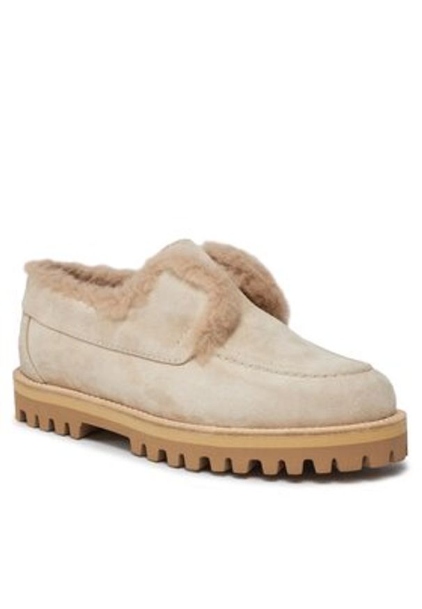 LE SILLA - Le Silla Półbuty Yacht 5182T020M1MMPOW185 Beżowy. Kolor: beżowy. Materiał: skóra, zamsz