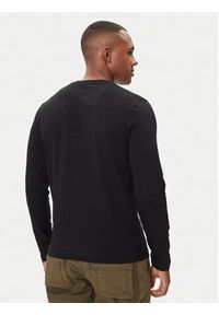 Aeronautica Militare Longsleeve 252TS2474UJ00641 Czarny Regular Fit. Kolor: czarny. Materiał: bawełna. Długość rękawa: długi rękaw #4