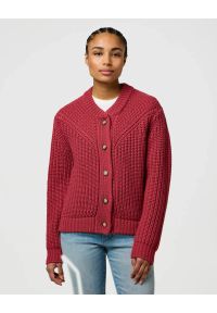 Wrangler - DAMSKI SWETER WRANGLER WESTERN CARDIGAN EARTH RED 112370797 #1