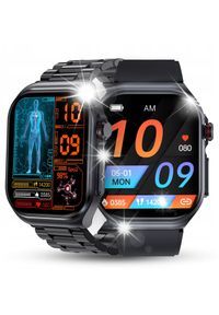 Smartwatch JG Smart SMARTWATCH MĘSKI ZEGAREK EKG POMIAR CIŚNIENIA AMOLED POWIADOMIENIA ROZMOWY. Rodzaj zegarka: smartwatch #1