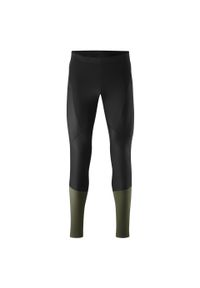 GONSO - Legginsy Gonso Essentials Softshell No Pad. Kolor: zielony. Materiał: softshell. Sport: kolarstwo #1