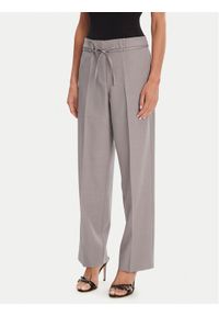 only - ONLY Spodnie materiałowe Marine 15338350 Szary Straight Fit. Kolor: szary. Materiał: syntetyk. Styl: marine