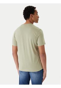 Hugo - HUGO T-Shirt Dulivio 50467556 Zielony Regular Fit. Kolor: zielony. Materiał: bawełna #4