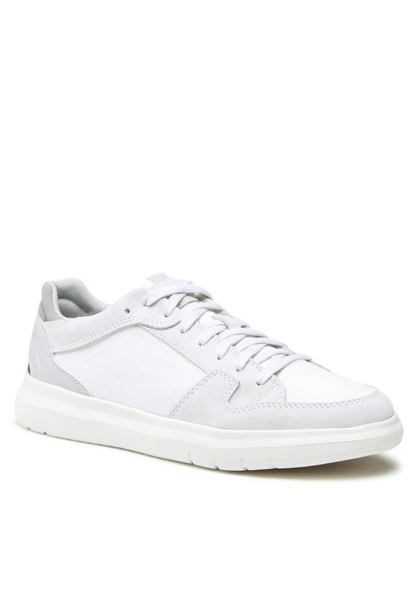 Sneakersy Geox U Merediano U35B3A02210C1209 Off White/White. Kolor: biały