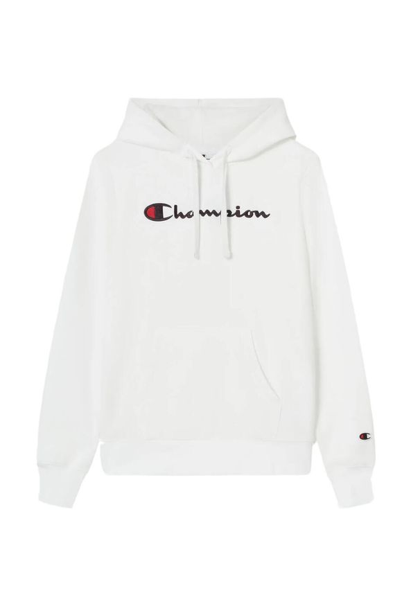 Bluza damska Champion Hooded Sweatshirt 118097. Kolor: biały. Sport: turystyka piesza, fitness