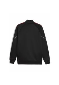 Puma - Męska kurtka AC Milan KING Anthem PUMA Black For All Time Red. Kolor: czerwony, wielokolorowy, czarny
