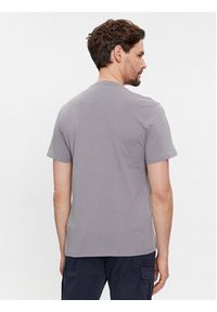 Napapijri T-Shirt S-Aylmer NP0A4HTO Szary Regular Fit. Kolor: szary. Materiał: bawełna #3