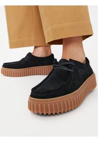 Clarks Półbuty Torhill Bee 26172044 Czarny. Kolor: czarny. Materiał: skóra #1