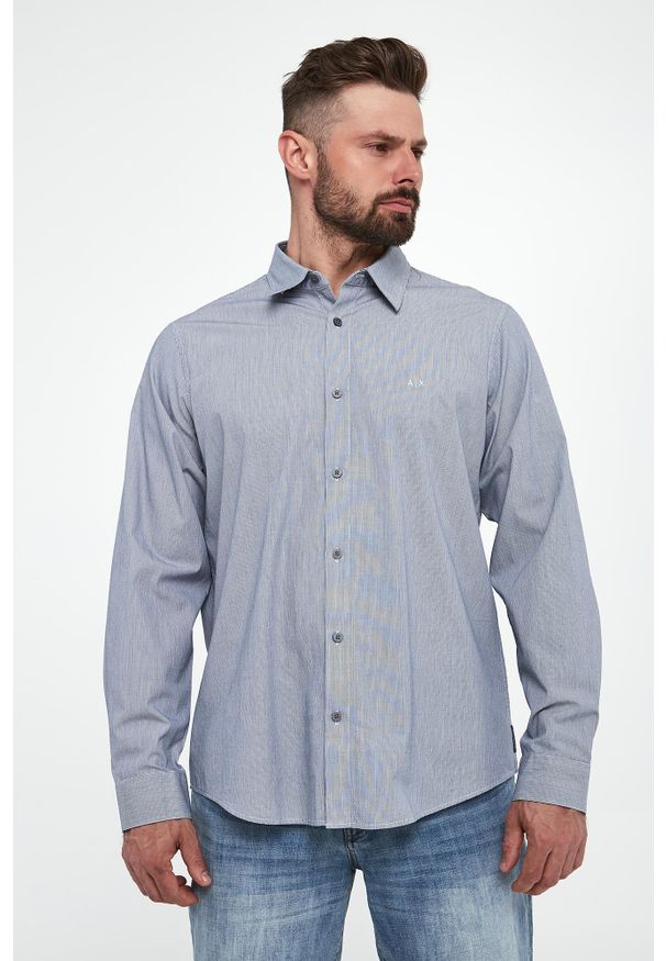 Armani Exchange - Koszula męska wzór ARMANI EXCHANGE