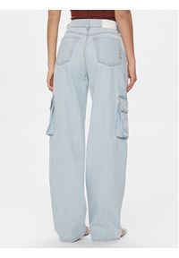 Pinko Jeansy Caty 102942 A1MV Błękitny Cargo Fit. Kolor: niebieski #4