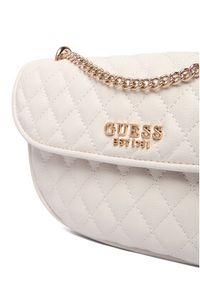 Guess Torebka Atabey HWQG98 94210 Écru. Kolor: kremowy. Materiał: skórzane #3
