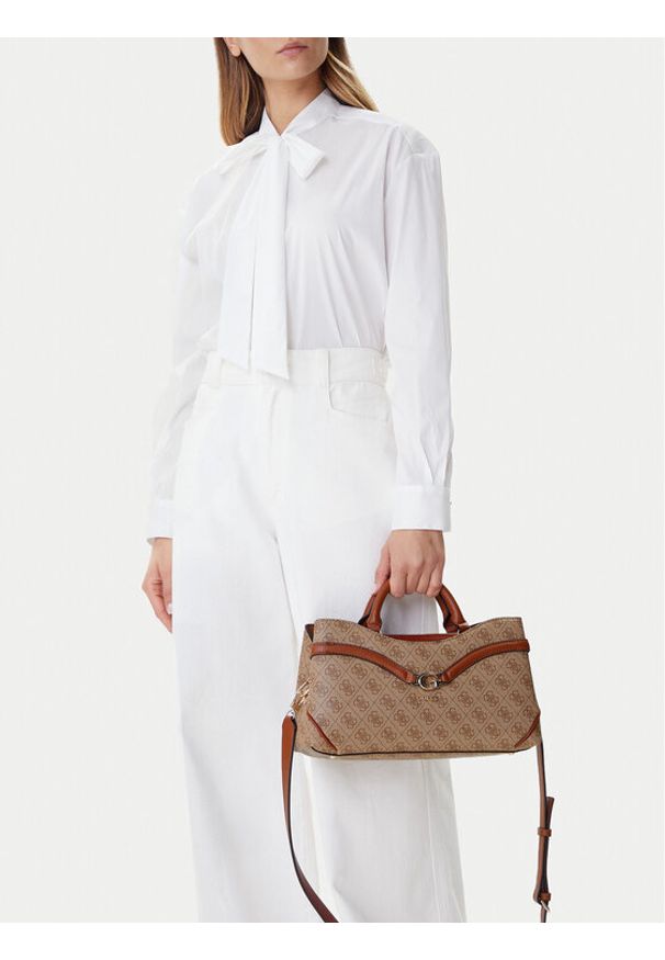 Guess Torebka Dea HWSG79 93060 Beżowy. Kolor: beżowy. Materiał: skórzane