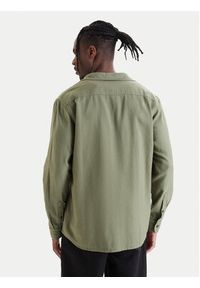 Quiksilver Koszula Motherfly Solid EQYWT04651 Zielony Regular Fit. Kolor: zielony. Materiał: bawełna #5