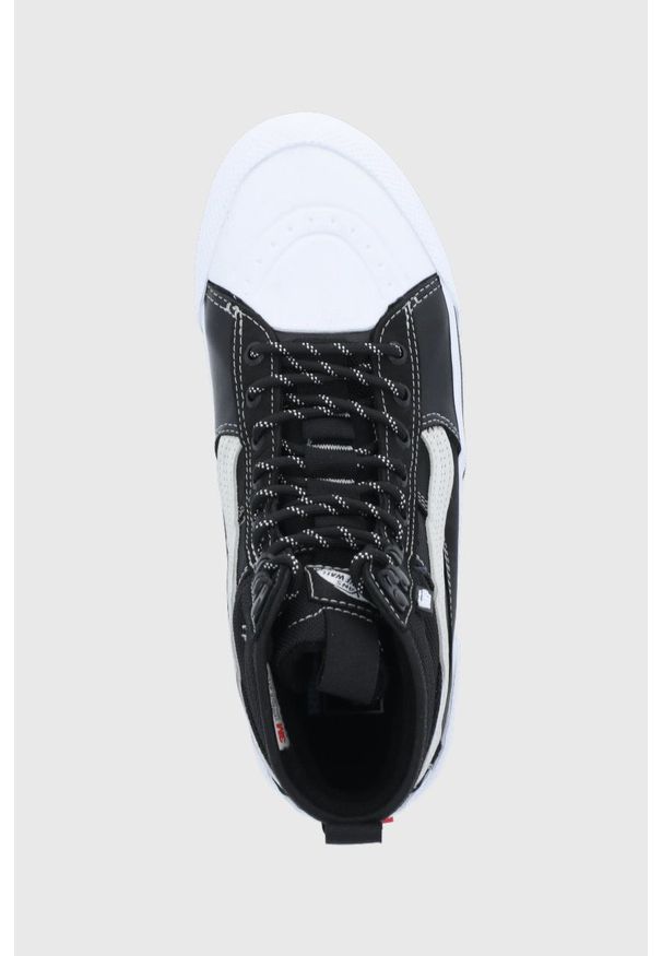 Vans - Trampki. Nosek buta: okrągły. Zapięcie: sznurówki. Kolor: czarny