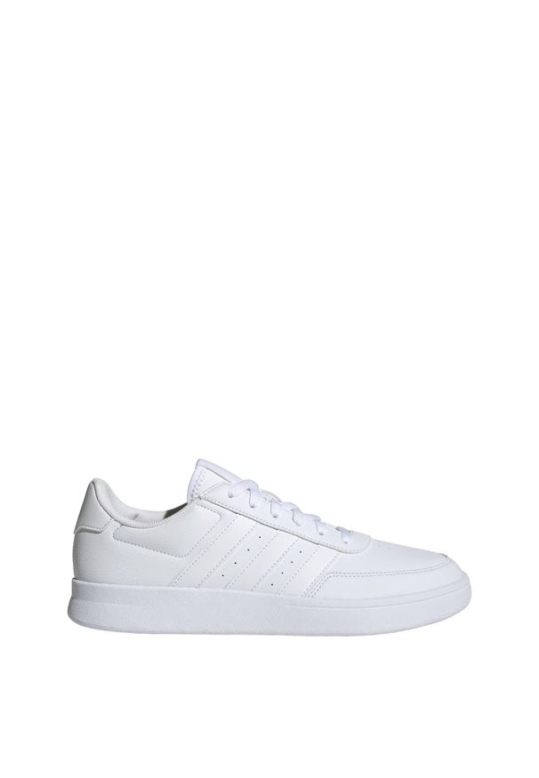 Adidas - Breaknet 2.0 Shoes. Okazja: na co dzień. Kolor: biały. Materiał: materiał. Sport: turystyka piesza, tenis