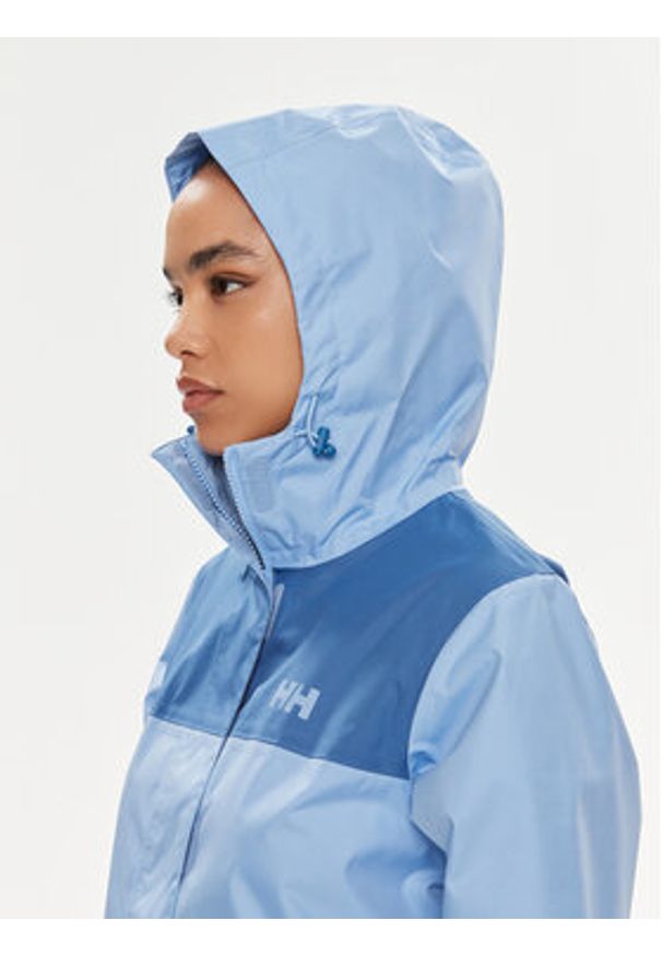 Helly Hansen Kurtka przeciwdeszczowa W Vancouver Rain Jacket 53587 Niebieski Regular Fit. Kolor: niebieski. Materiał: syntetyk