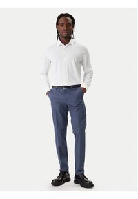 BOSS Koszula P-Hank 50555747 Biały Slim Fit. Kolor: biały. Materiał: syntetyk #5