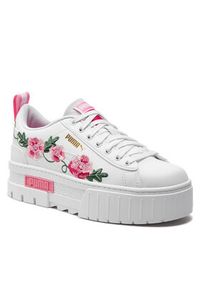 Puma Sneakersy Mayze Embroidery Jr 397281-01 Biały. Kolor: biały #6