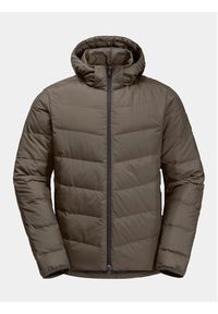 Jack Wolfskin Kurtka puchowa Colonius Jkt 1207431 Brązowy Regular Fit. Kolor: brązowy. Materiał: puch, syntetyk #5