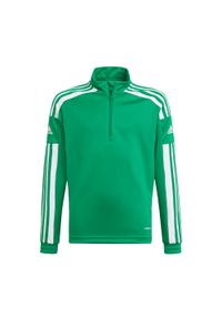 Adidas - Bluza piłkarska dla dzieci adidas Squadra 21 Training Top Youth. Kolor: wielokolorowy, zielony, biały. Sport: piłka nożna
