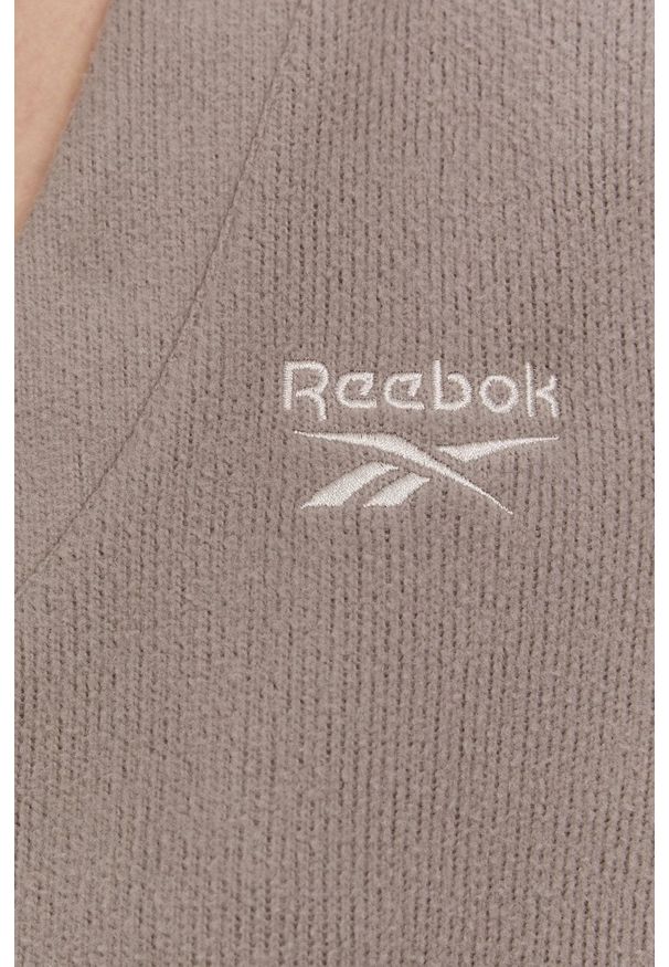 Reebok Classic - Bluza. Kolor: szary. Materiał: tkanina. Wzór: gładki