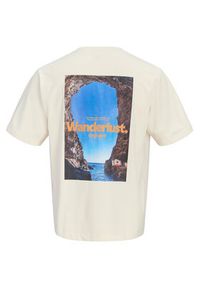 Jack & Jones T-Shirt Riviera 12295161 Biały Regular Fit. Kolor: biały. Materiał: syntetyk #8