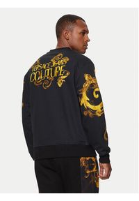 Versace Jeans Couture Bluza 76GAI3RW Czarny Regular Fit. Kolor: czarny. Materiał: bawełna #4