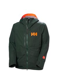 Kurtka narciarska Helly Hansen Ridge Infinity. Kolor: czarny, wielokolorowy, zielony. Sezon: zima. Sport: narciarstwo #1