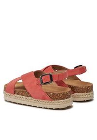 BIG STAR SHOES - Big Star Shoes Espadryle FF374171 Różowy. Kolor: różowy. Materiał: materiał #5
