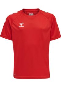 Koszulka sportowa z krótkim rękawem dziecięca Hummel Core XK Kids Poly T-Shirt. Kolor: czerwony. Długość rękawa: krótki rękaw. Długość: krótkie