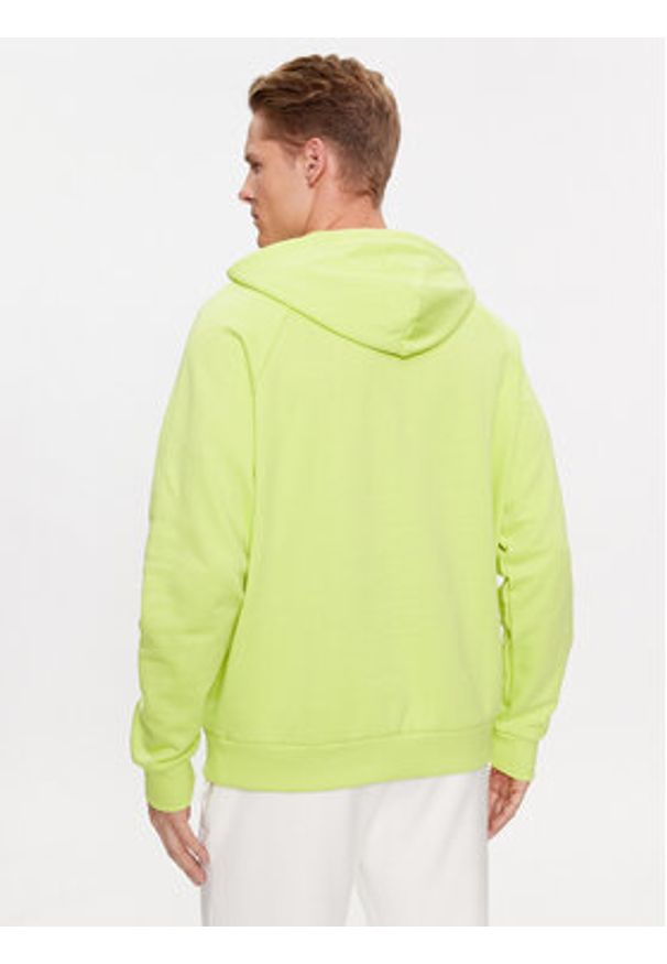 Under Armour Bluza Ua Rival Fleece Logo Hd 1379758 Żółty Loose Fit. Kolor: żółty. Materiał: bawełna