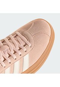 Adidas - adidas Sneakersy Vl Court Bold Shoes IH9151 Różowy jasny. Kolor: różowy. Materiał: zamsz, skóra #5