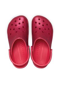 Crocs Klapki Classic Glitter Clog 205942 Różowy. Kolor: różowy #7