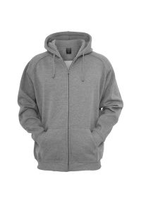 Urban Classics - Bluza z kapturem duże rozmiary Urban Classic zip 2.0. Typ kołnierza: kaptur. Kolor: szary #1