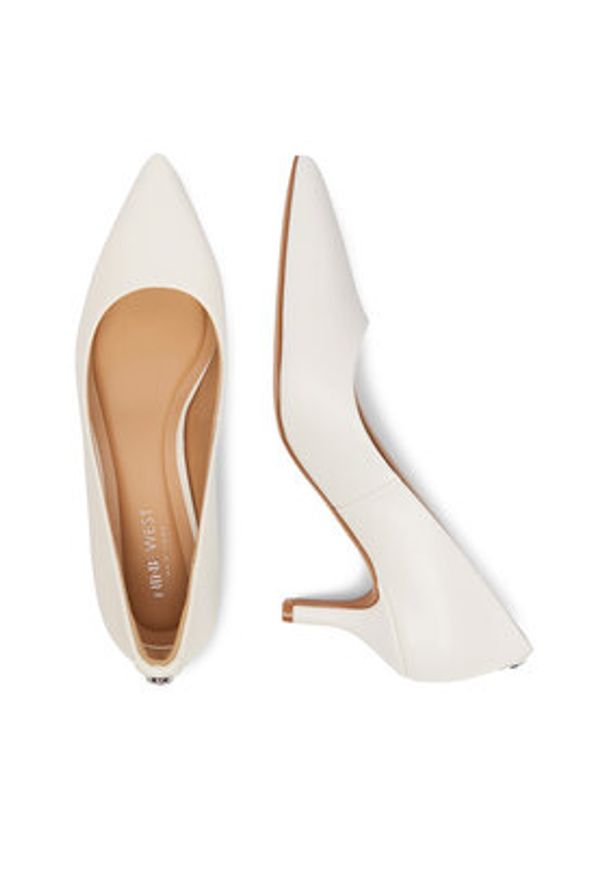 Nine West Czółenka CEO-CD25-032-1 Biały. Kolor: biały. Materiał: materiał
