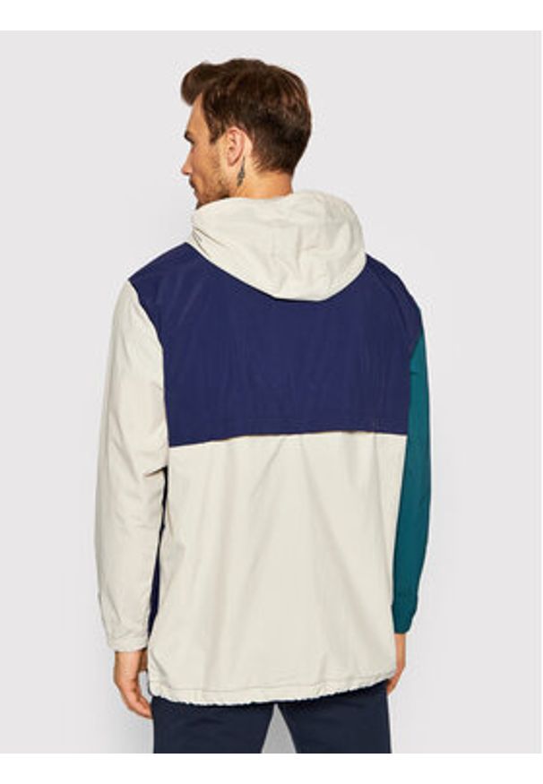 New Balance Kurtka anorak MJ13551 Granatowy Relaxed Fit. Kolor: niebieski. Materiał: syntetyk